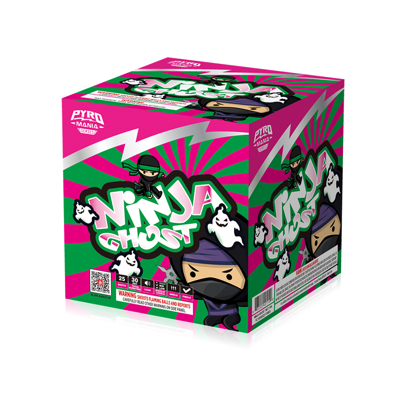 Ninja Ghost 25 colpi Torta Assortimento MC114