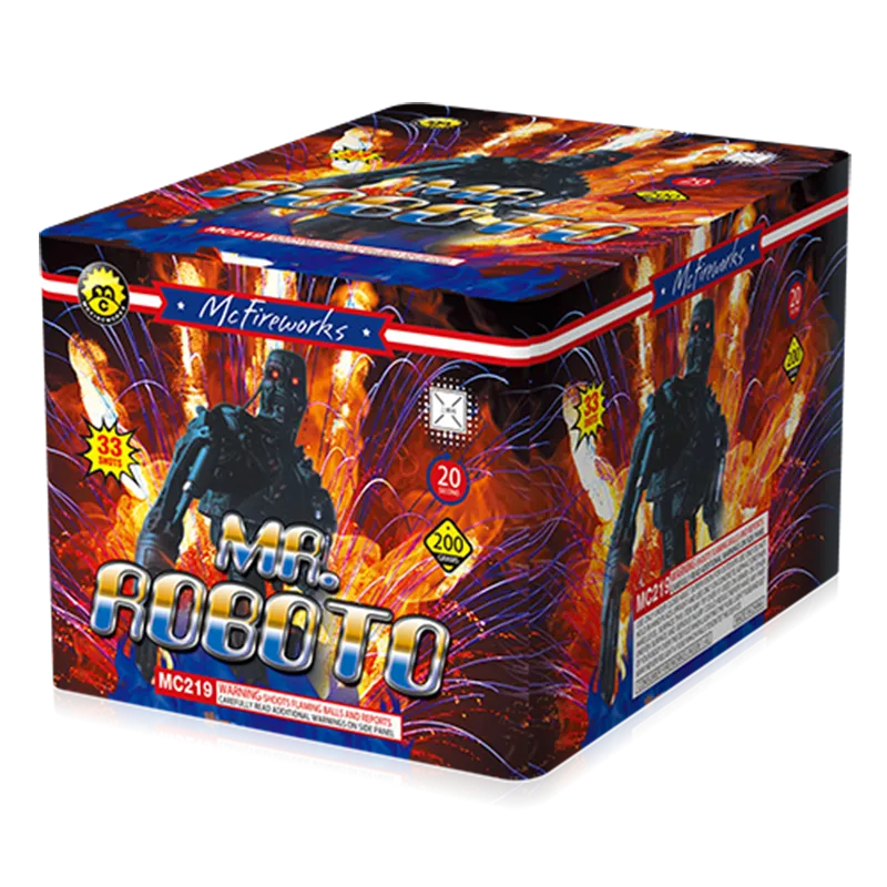 Mr. Roboto 33 colpi 200g Cake MC219