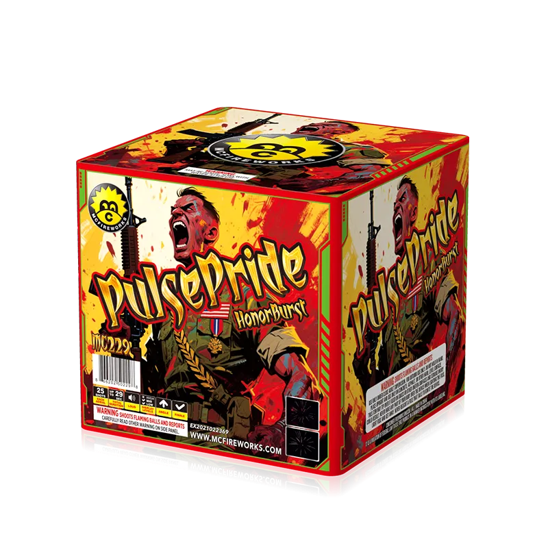 PulsePride Honorburst 25 colpi 200G Torta Assortimento MC229A