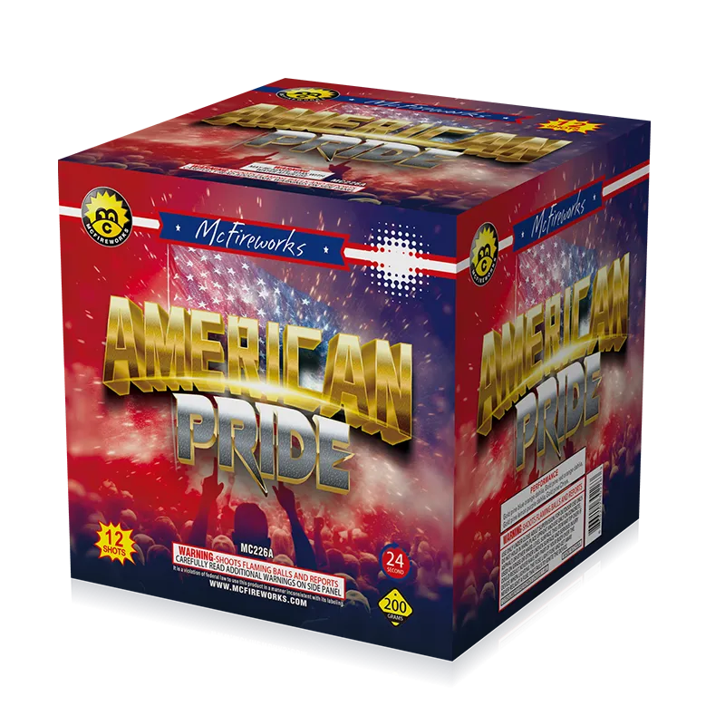 American Pride 12 colpi 200g Cake MC226A