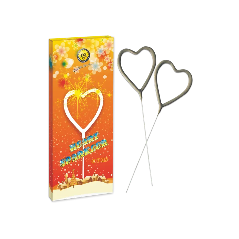Sparklers di matrimonio a forma di cuore MC1307