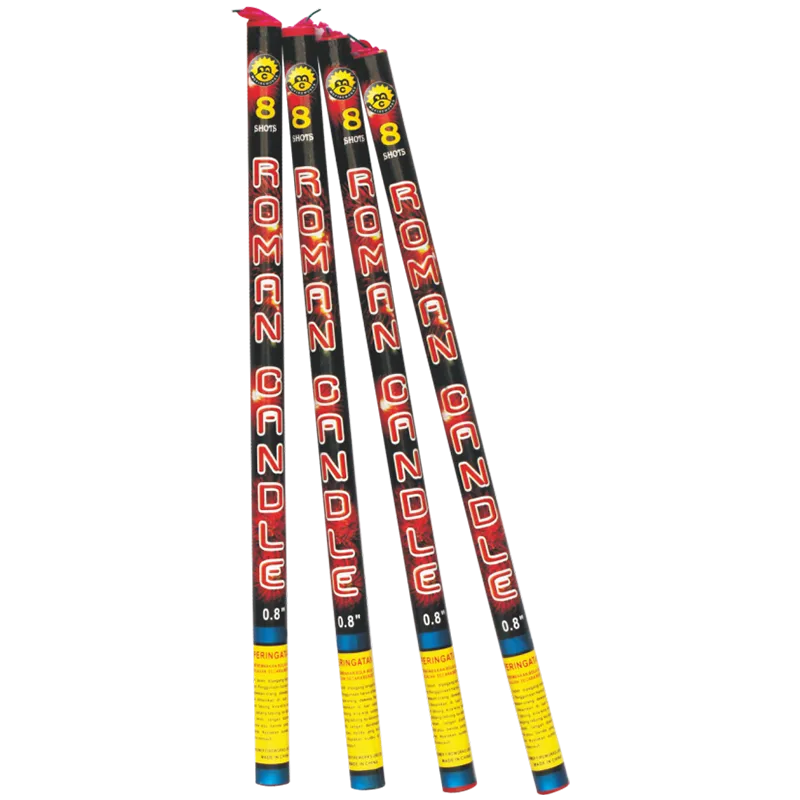 8 palla scoppiettante candela romana MC715