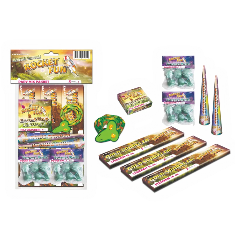 Assortimento di pacchetto di mix di feste F1 MC1504