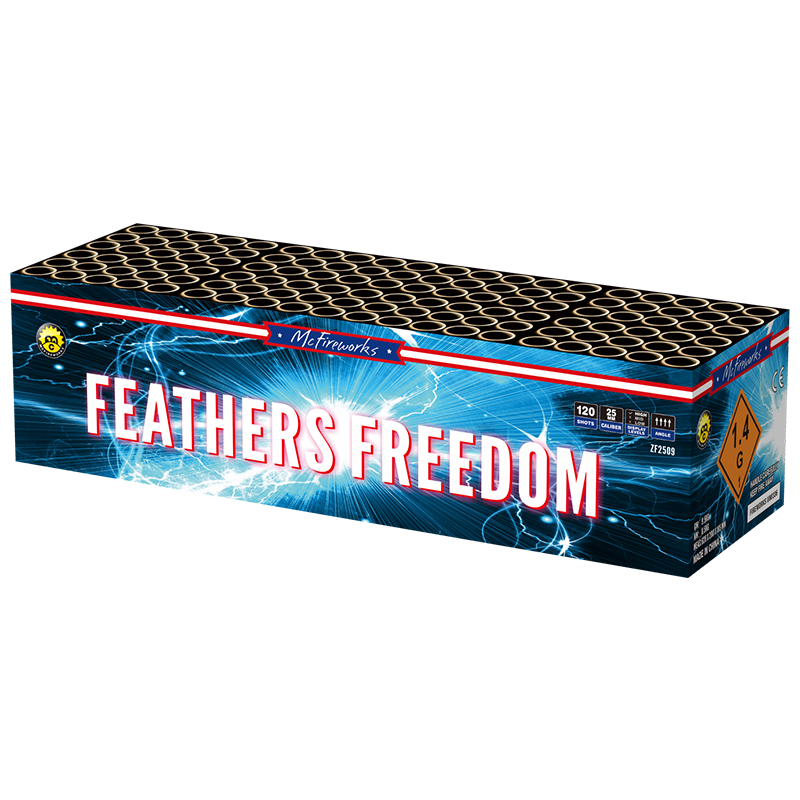 Fiathers Freedom 120 colpi Torta composta ZF2509