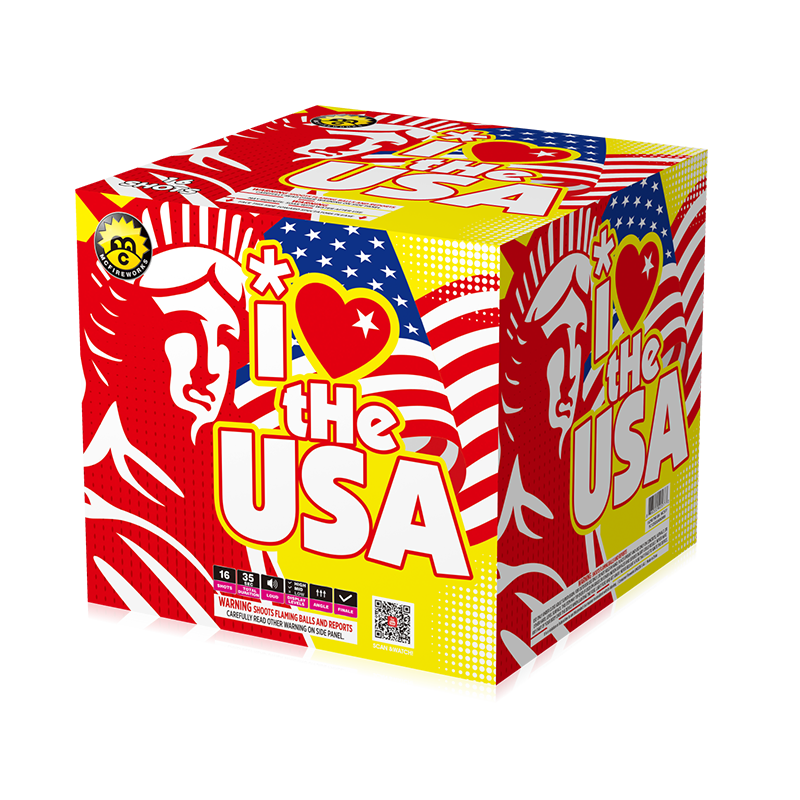 Adoro gli USA 16 colpi 500G Cake MC577