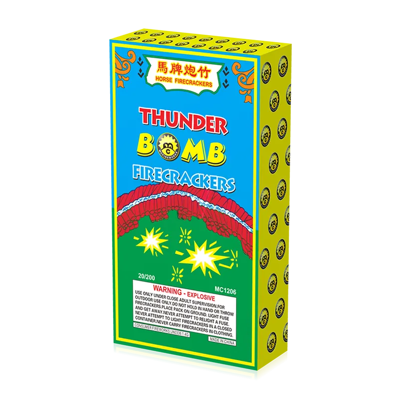 Firecrackers 200S Thunder Bomb Mc1206