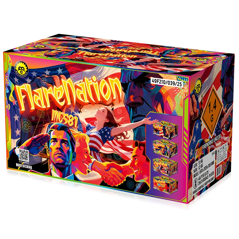 Firenation Freedom 36 SHOTS 500G Torta Assortimento MC581C