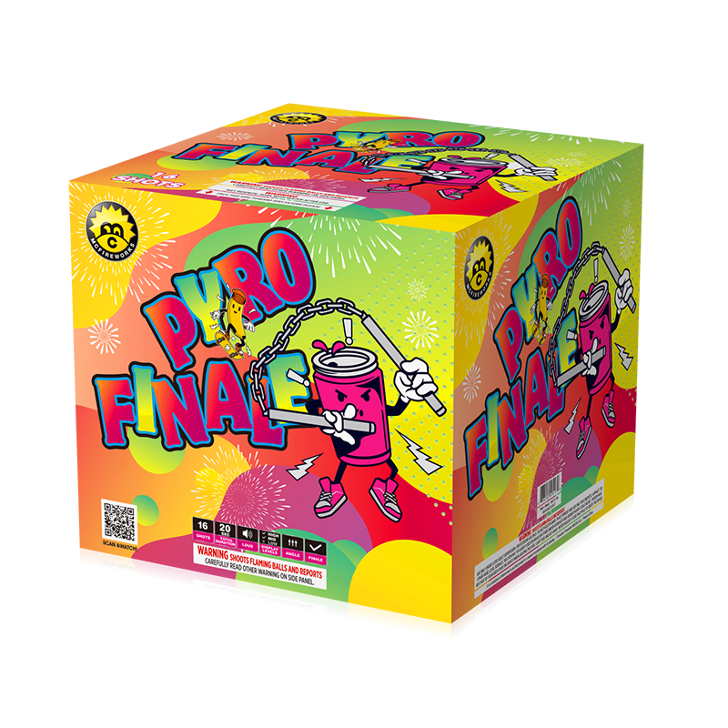 Pyro Finale 16 colpi 500G Torta Assortimento MC517
