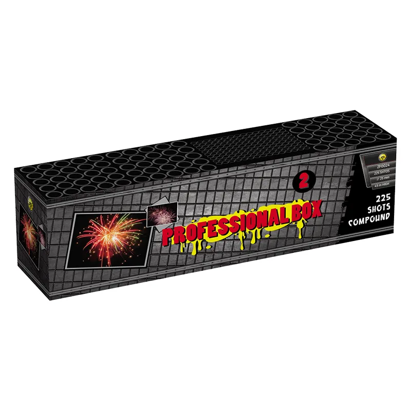 Box professionale 2 225 colpi Torta composta ZF0024