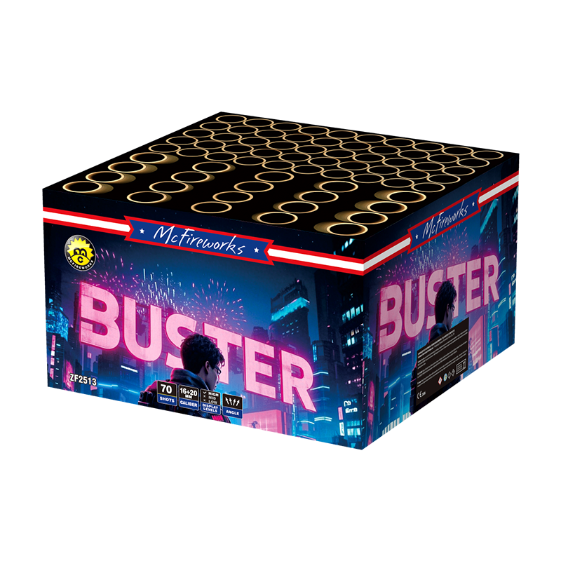 Buster 50 colpi torta ZF2513 Immagine